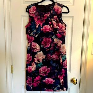 Floral Tahrai Sleeveless Dress - Size 6